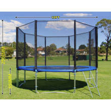 in Stock Wholesale Super Bungee Fitness Adult Hexagon Outdoor Trampoline